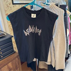 Deadly Doll muscle tee sz M